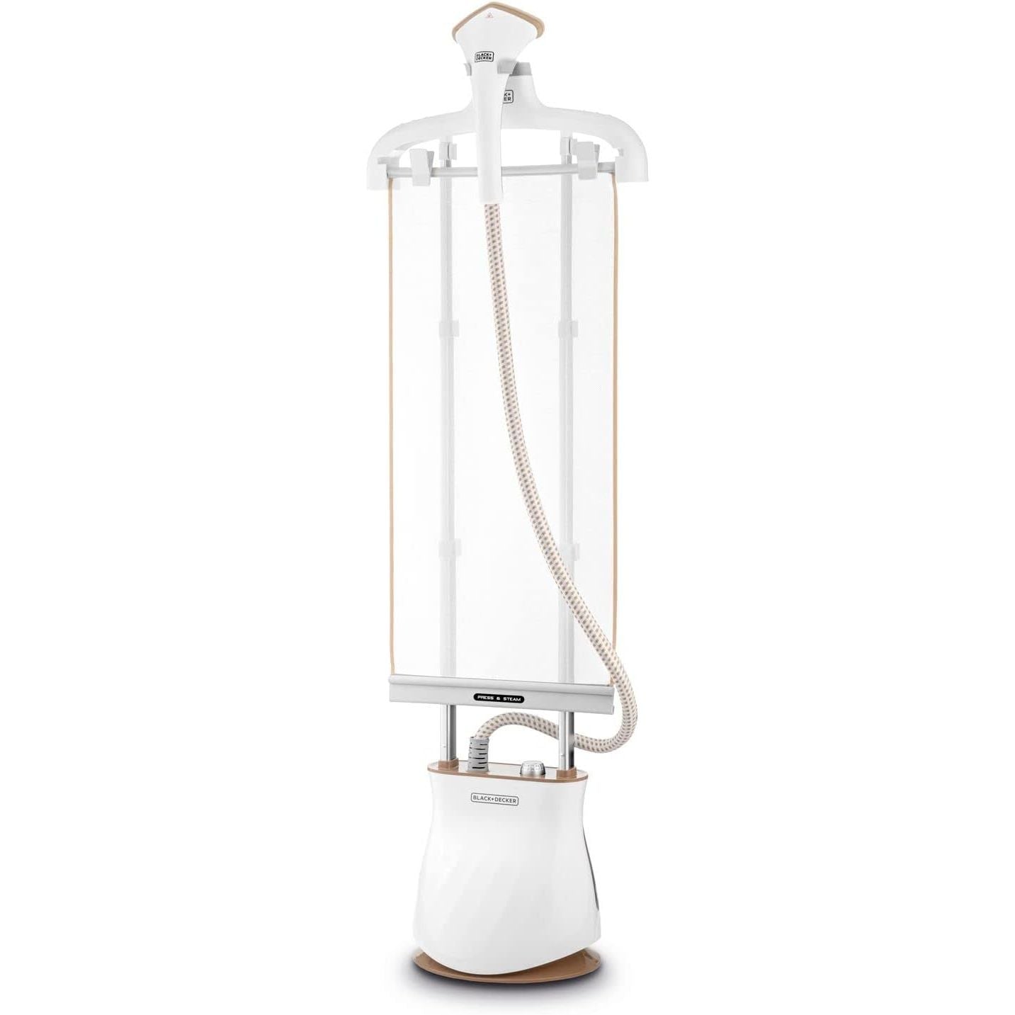 مكواة بخار ملابس ثنائية القطب من بلاك+ديكر، ٢٤٠٠ واط، أبيض - GST2400 مكواة بخار ملابس ثنائية القطب من بلاك+ديكر، ٢٤٠٠ واط، أبيض - GST2400